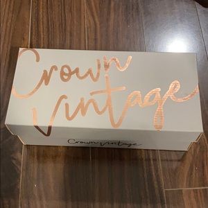 Crown Vintage Vaylyn Flay in Pecan Cow Suede